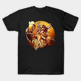 Beer Drunken Viking One T-Shirt